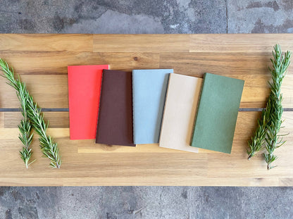 Studio Portmanteau - Mini Saddle Stitch Blank  Notebooks: Black
