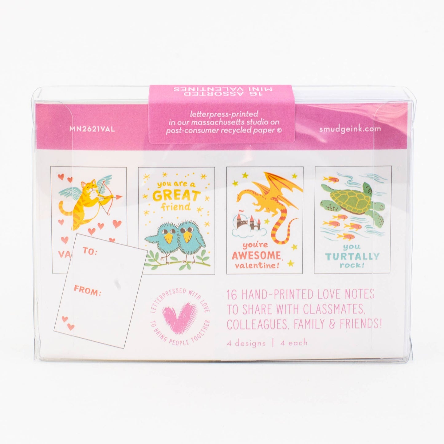 Smudge Ink - Mini Critter Valentines Boxed Set