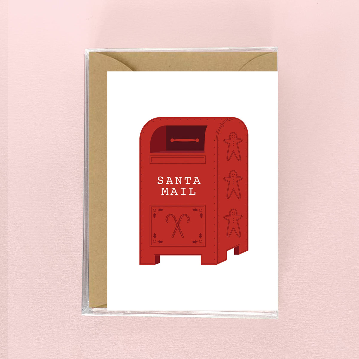 Spaghetti & Meatballs - Santa Mail Mini card