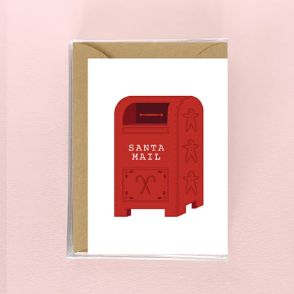 Spaghetti & Meatballs - Santa Mail Mini card