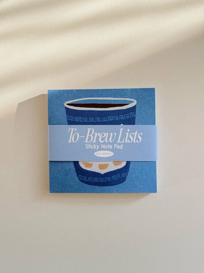 Mel Andrel - To-Brew List Sticky Notes