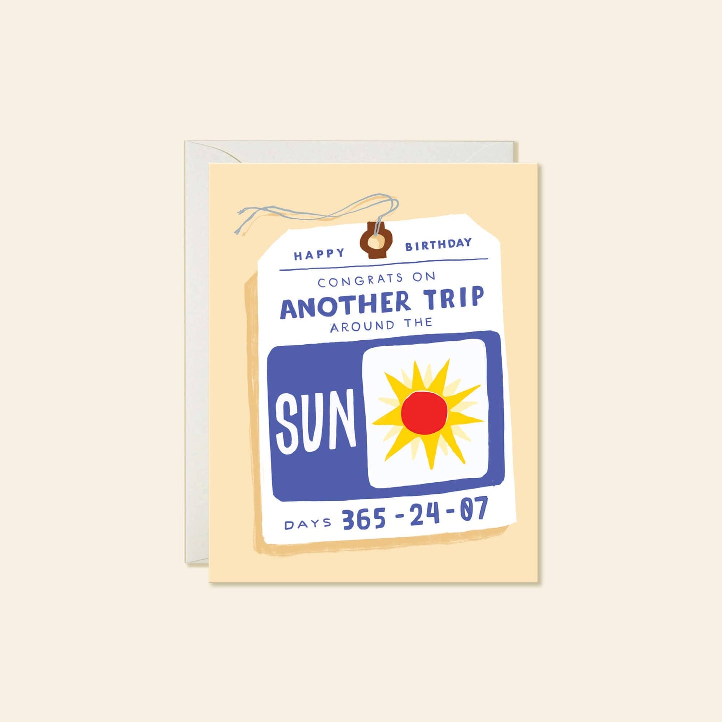 Karen Schipper - Another Trip Around the Sun - Timeless Birthday Card