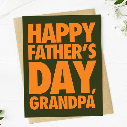Big Moods - Happy Father's Day, Grandpa Greeting Card