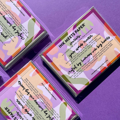 INK MEETS PAPER - Valentine's Day Heart boxed set of cards