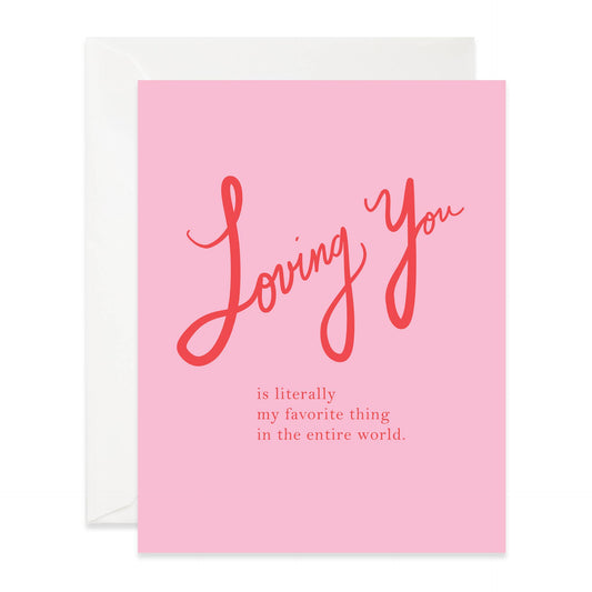 Good Juju Ink - Loving You Card