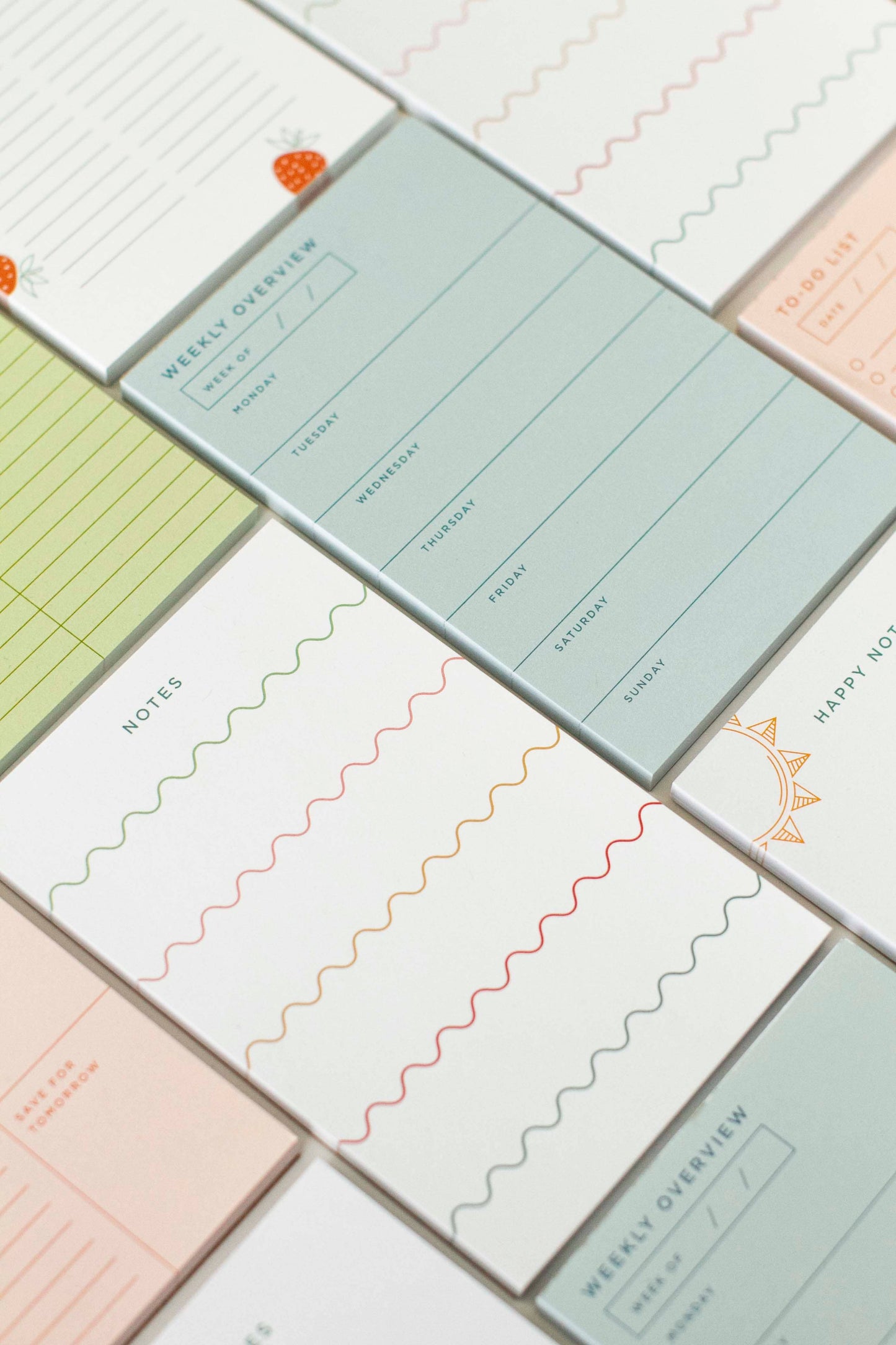 Line & Kind Paper - Weekly Planner - Minimal  notepad