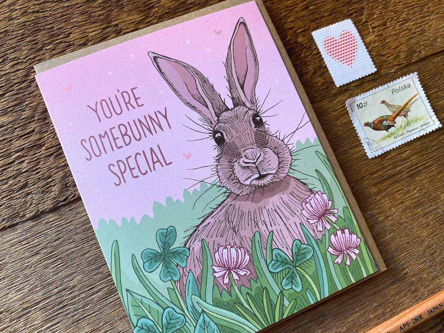 Noteworthy Paper & Press - Bunny Love Card