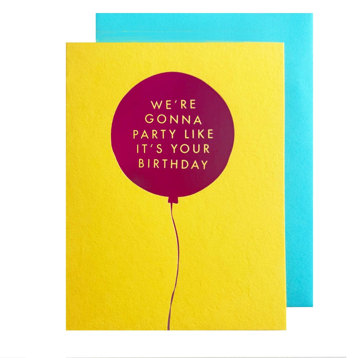 The Social Type - Party Birthday Card