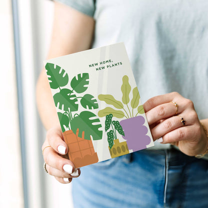 Line & Kind Paper - New Home, New Plants