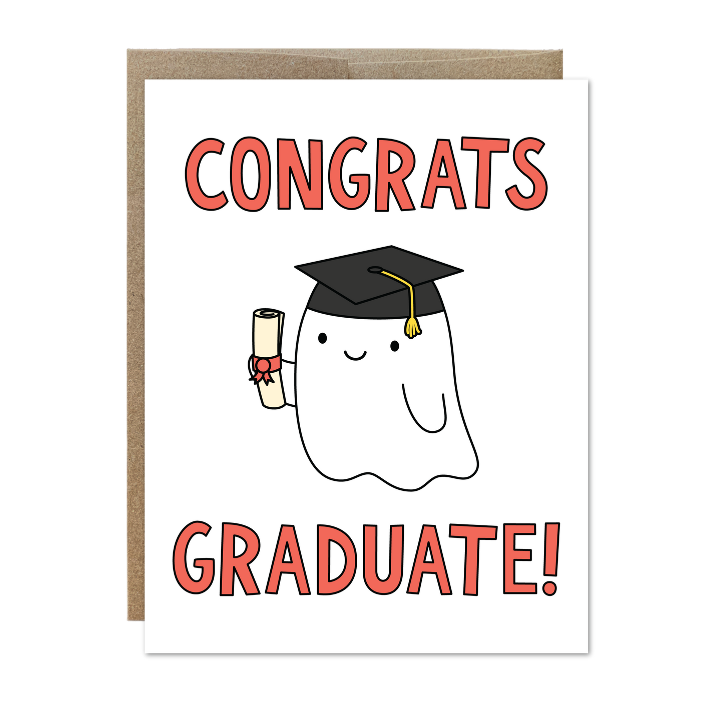 Maison Chanamon - Graduation Ghost Card