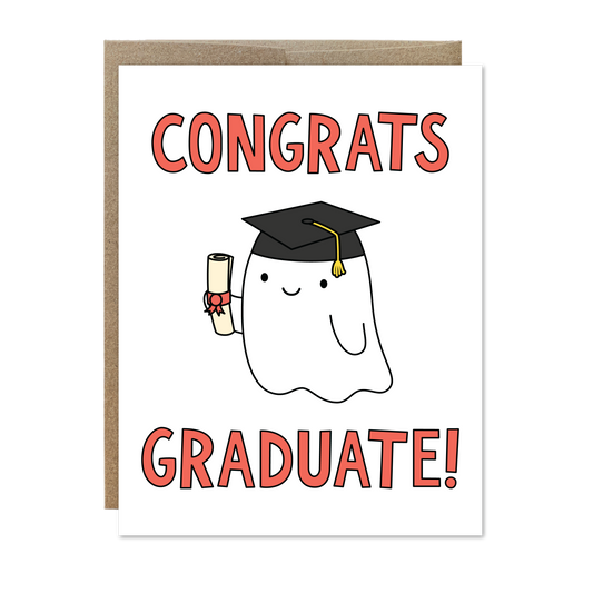 Maison Chanamon - Graduation Ghost Card