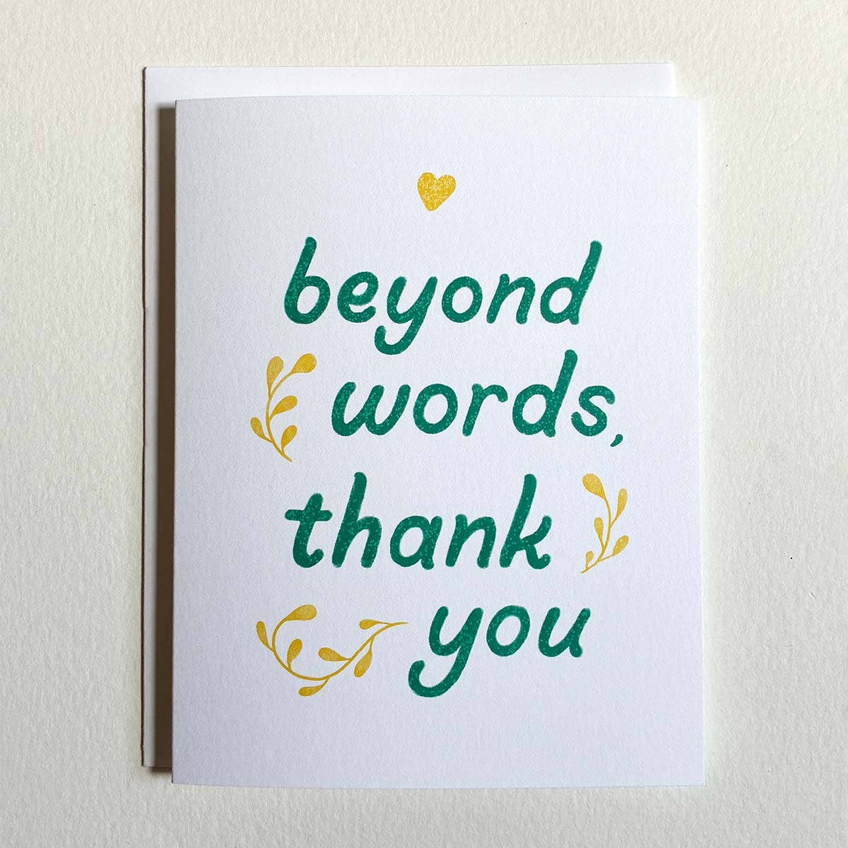 Quietude Studio - Beyond Words Thank You