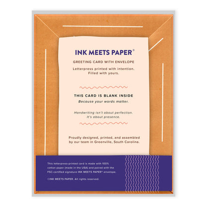 INK MEETS PAPER - Still Crazy About You - single love card