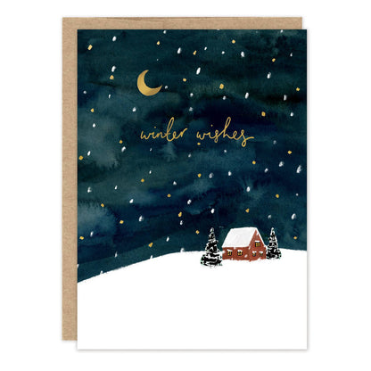 Biely & Shoaf - Winter Wishes Boxed Holiday Cards - Set of 10
