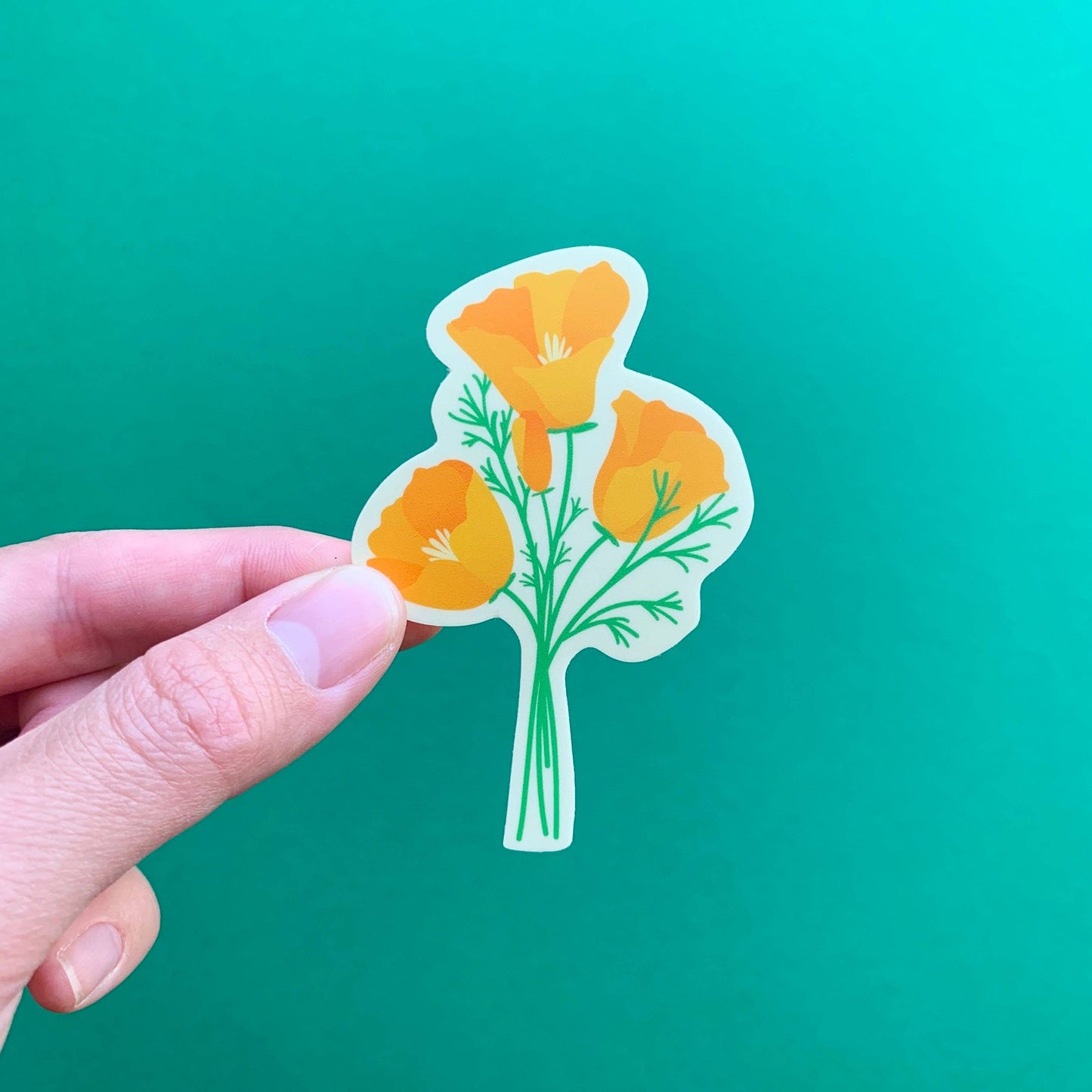 Maison Chanamon - California Poppies Sticker
