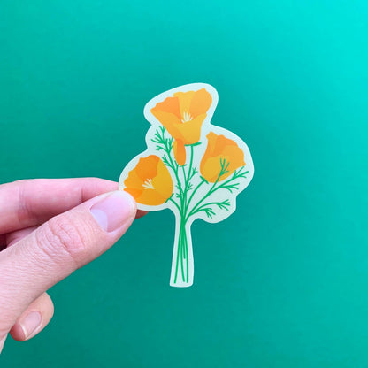 Maison Chanamon - California Poppies Sticker