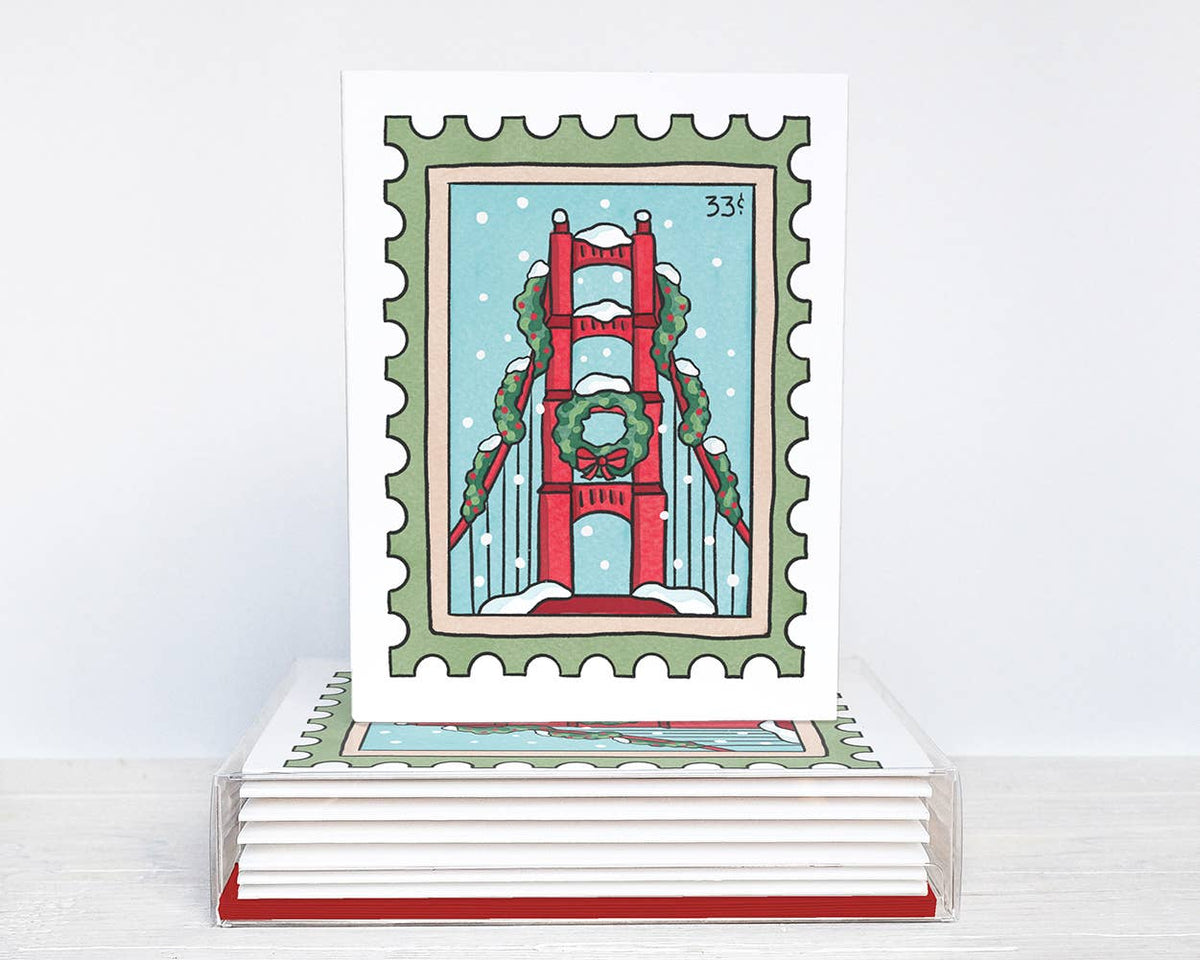 Brenna Daugherty - Golden Gate Bridge Holiday Card