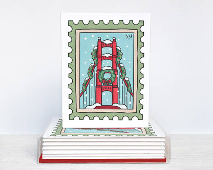 Brenna Daugherty - Golden Gate Bridge Holiday Card
