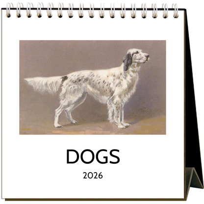 Found Image Press - Dogs 2026 Desk Calendar
