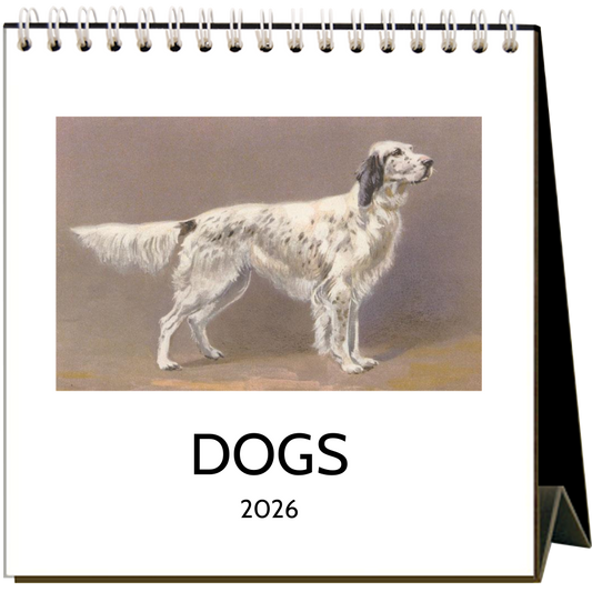 Found Image Press - Dogs 2026 Desk Calendar