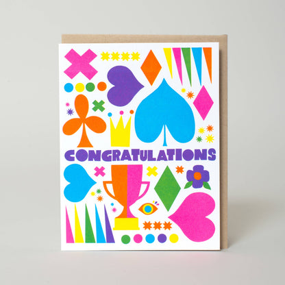 Lisa Congdon - Congratulations Symbols Card