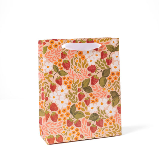 Elyse Breanne Design - Strawberry Patch Gift Bag: Medium