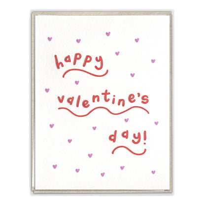 INK MEETS PAPER - Valentine's Day Squiggle - boxed set of six folded cards