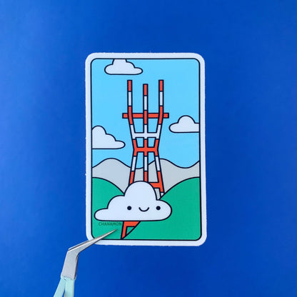 Maison Chanamon - Sutro Tower Sticker