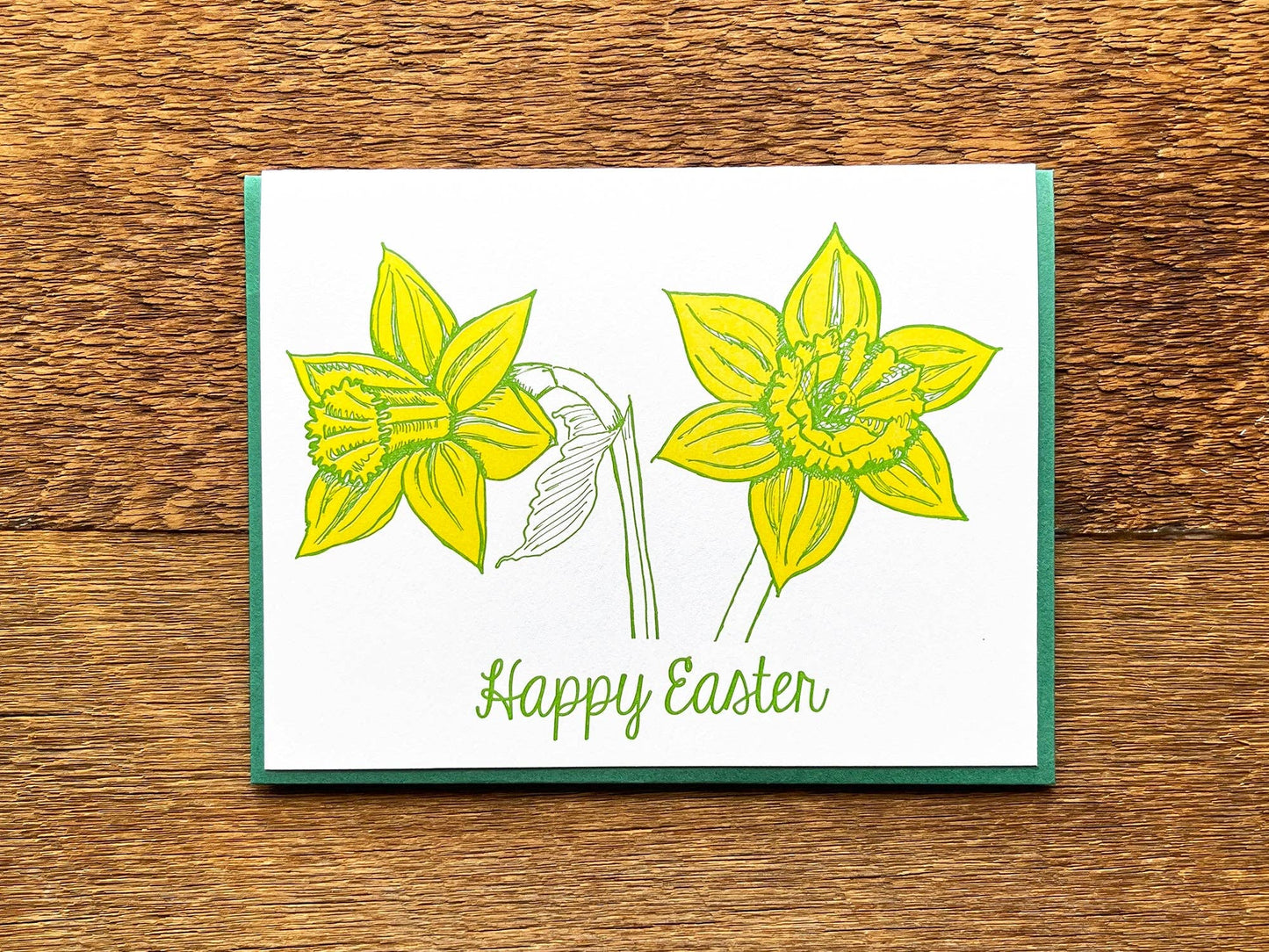 Noteworthy Paper & Press - Easter Daffodils Card: Single Card