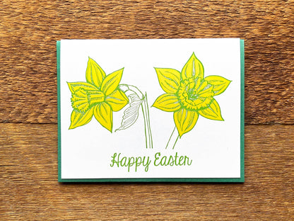 Noteworthy Paper & Press - Easter Daffodils Card: Single Card