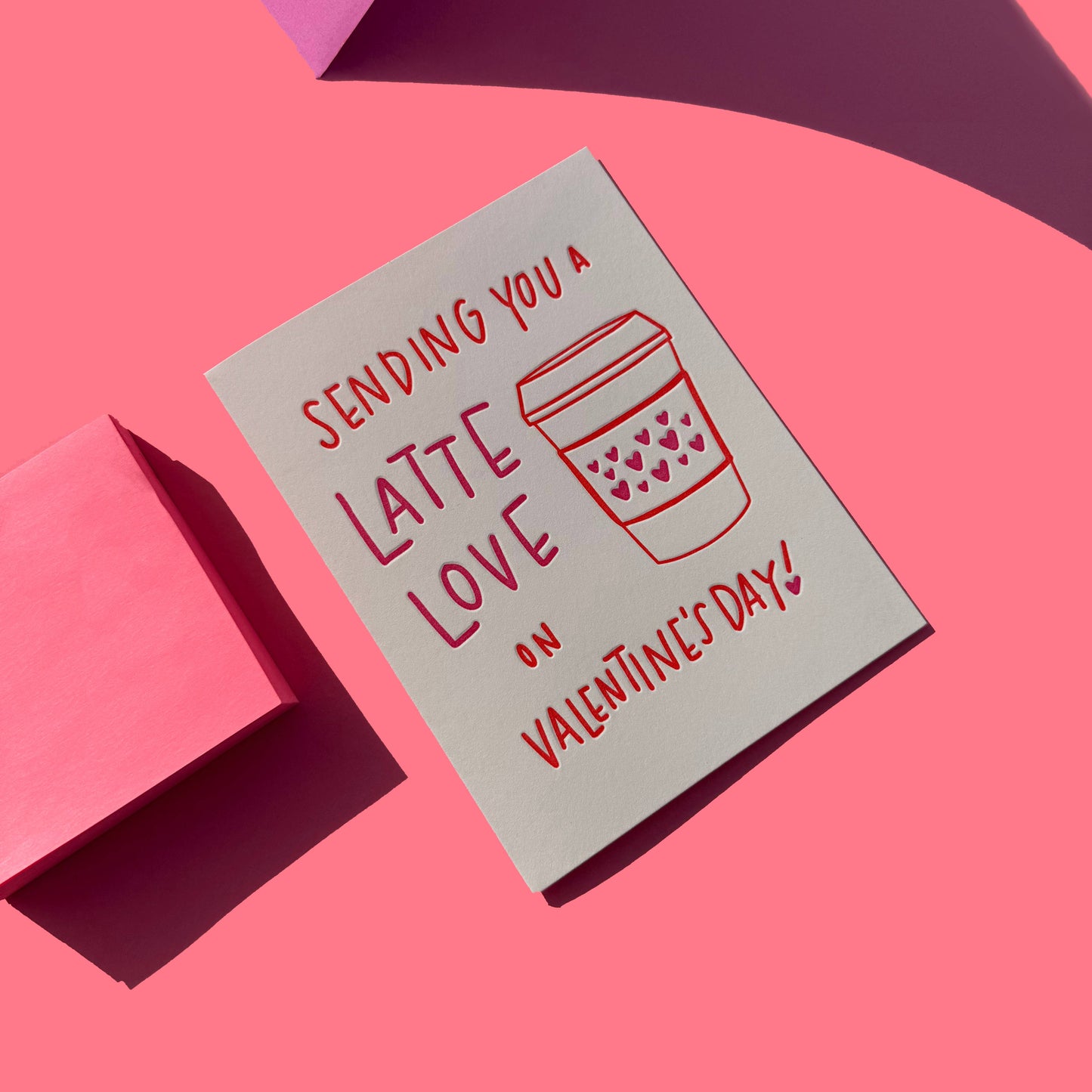 INK MEETS PAPER - Latte Valentine - Valentine's Day Card