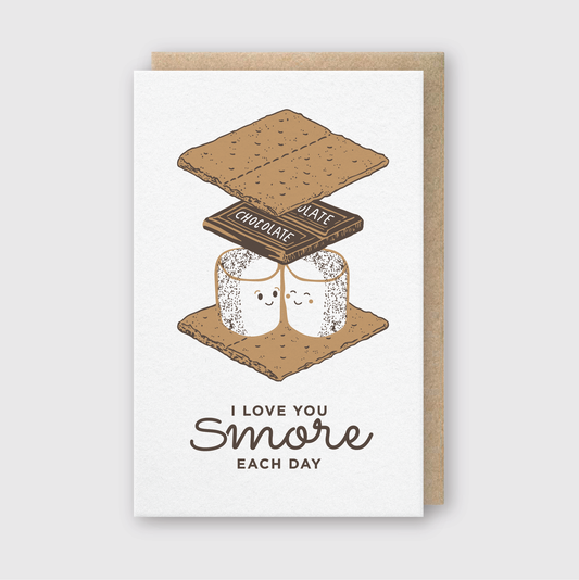 Pike Street Press - Love you Smores: 3 3/8" X 5 3/8"