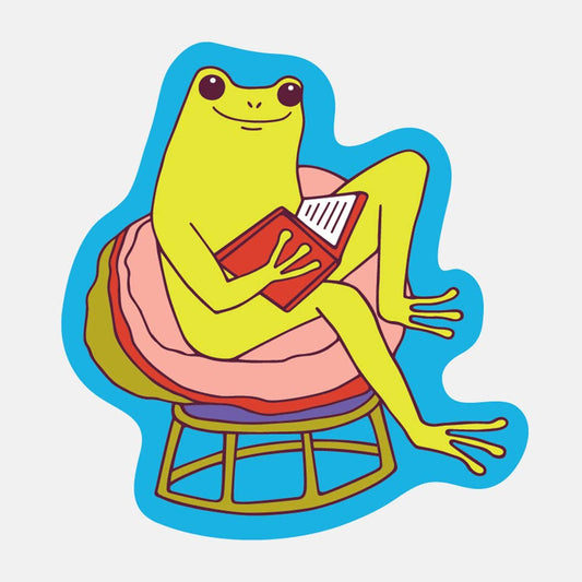 The Good Twin - Bookish Frog Sticker