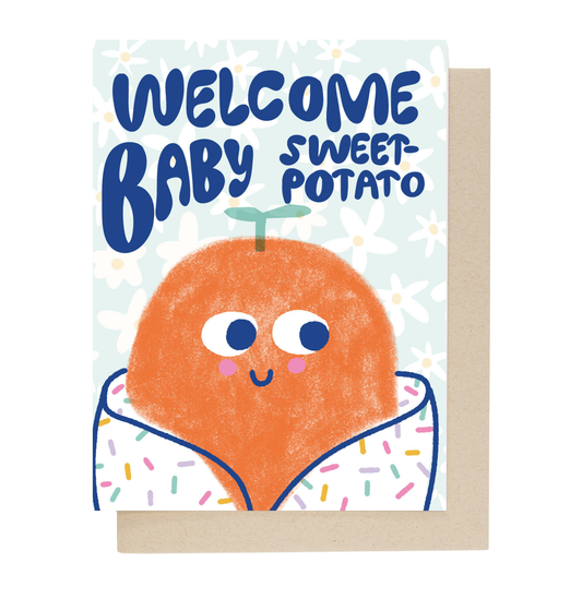 People I've Loved - Sweet Potato Baby Card