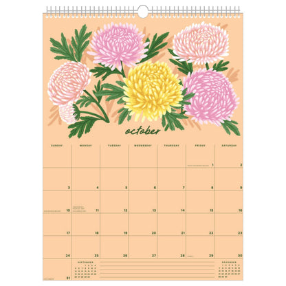 Smudge Ink - 2027 Walk in the Garden Wall Calendar