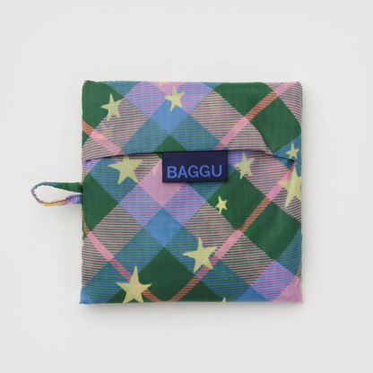 Baggu - Standard Baggu - Green Star Plaid