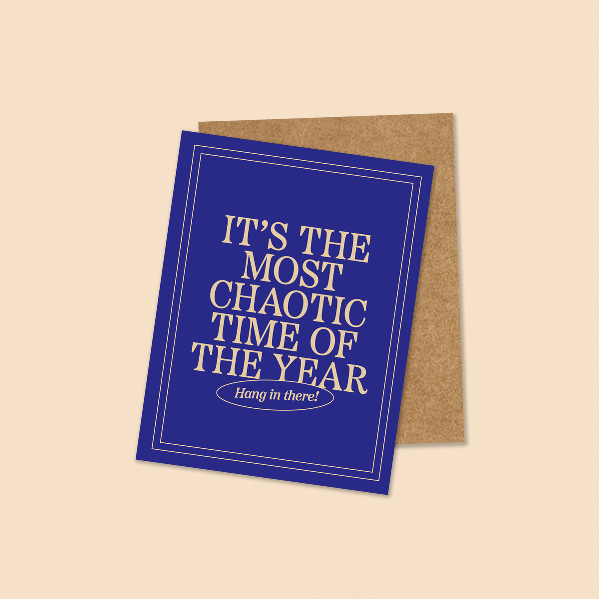 Gab Art & Design - Most chaotic time of the year - holiday greeting card