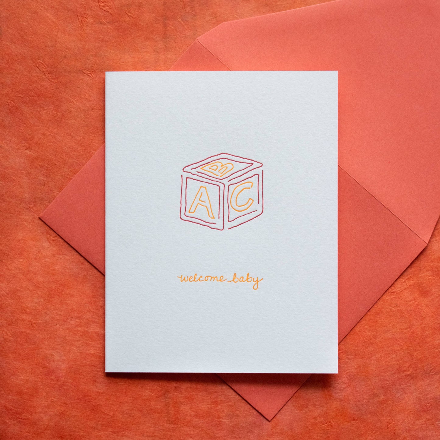 Albertine Press - Welcome Baby Greeting Card