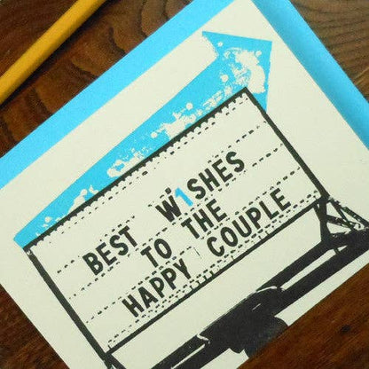 a. favorite design - Vintage Wedding Arrow: A2 5.5" x 4.25"