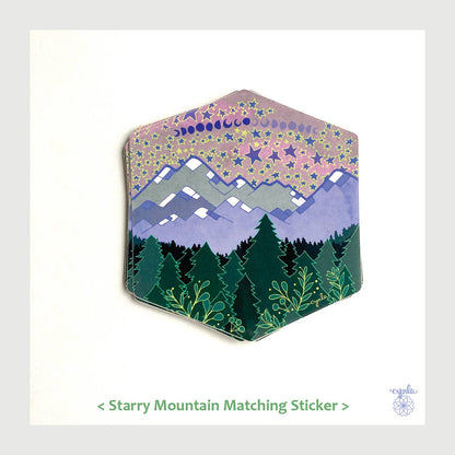 Cynla - Mountain Birthday Greeting Card -birthday card adventure