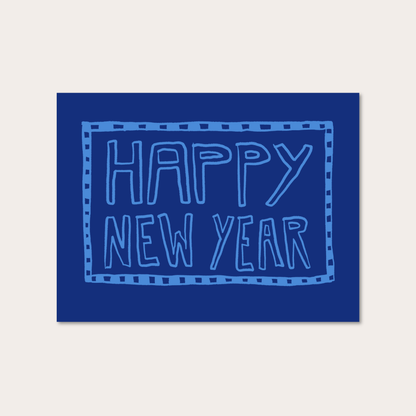 Gab Art & Design - Happy new year - greeting card
