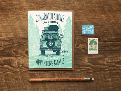 Noteworthy Paper & Press - Congrats Adventure Card