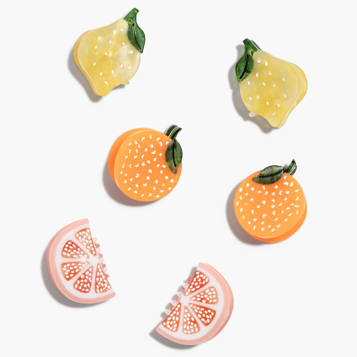 Jenny Lemons - Micro Sunshine Citrus Hair Claw Clip Set