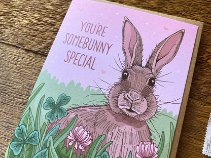 Noteworthy Paper & Press - Bunny Love Card