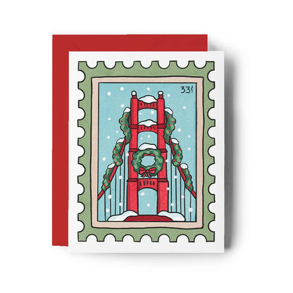 Brenna Daugherty - Golden Gate Bridge Holiday Card