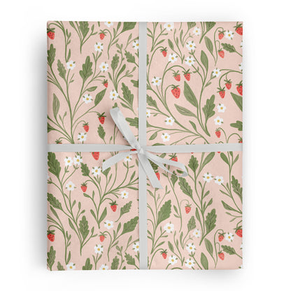 Ramona & Ruth - Strawberry Fields Gift Wrap | Roll