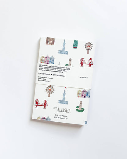 By Aleisha - San Francisco Landmark Notebooks (Set of 3)