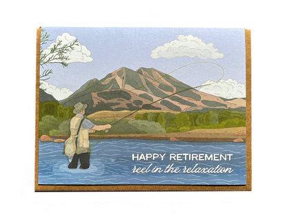 Noteworthy Paper & Press - Fishing Retirement Card