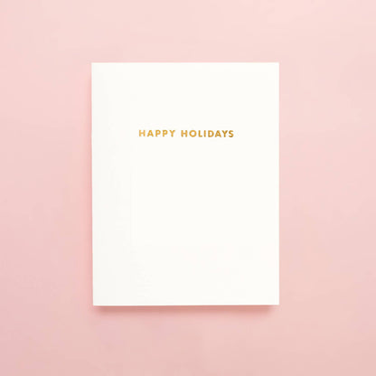 Shorthand Press - Futura Holiday - Letterpress Greeting Card: Box Set