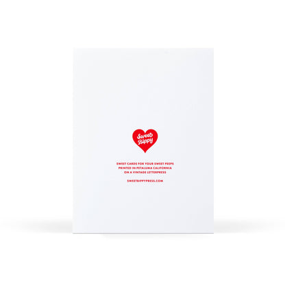 Sweet Bippy Press - Santa Longboard Holiday Card